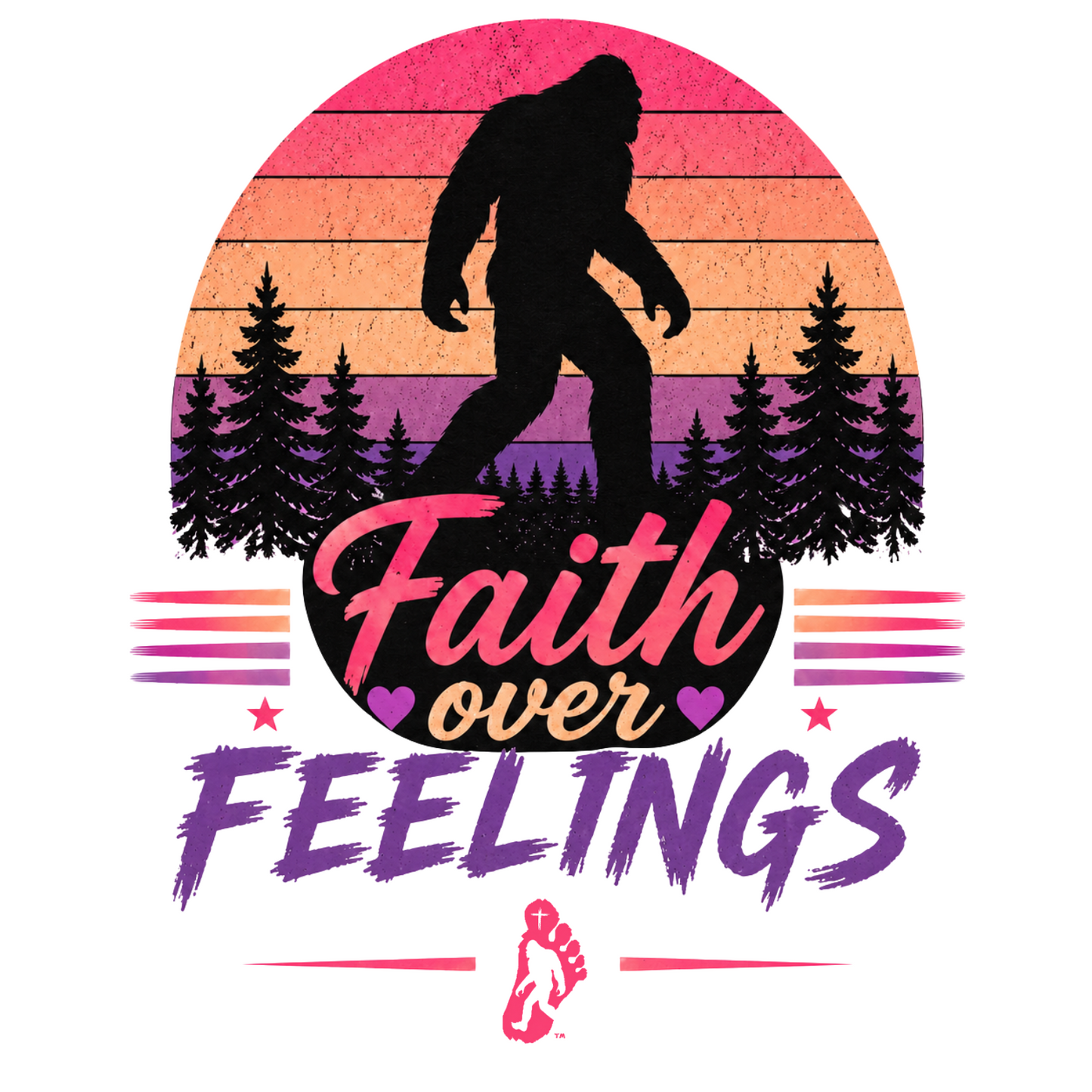 Faith Over Feelings T-Shirt |Hebrews 11:1