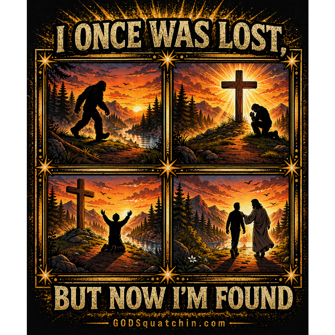 I Once Was Lost But Now I’m Found T-Shirt | Luke 19:10