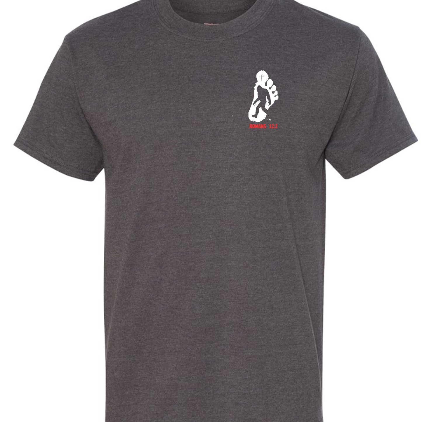CHARCOAL HEATHER - 518T - FRONT
