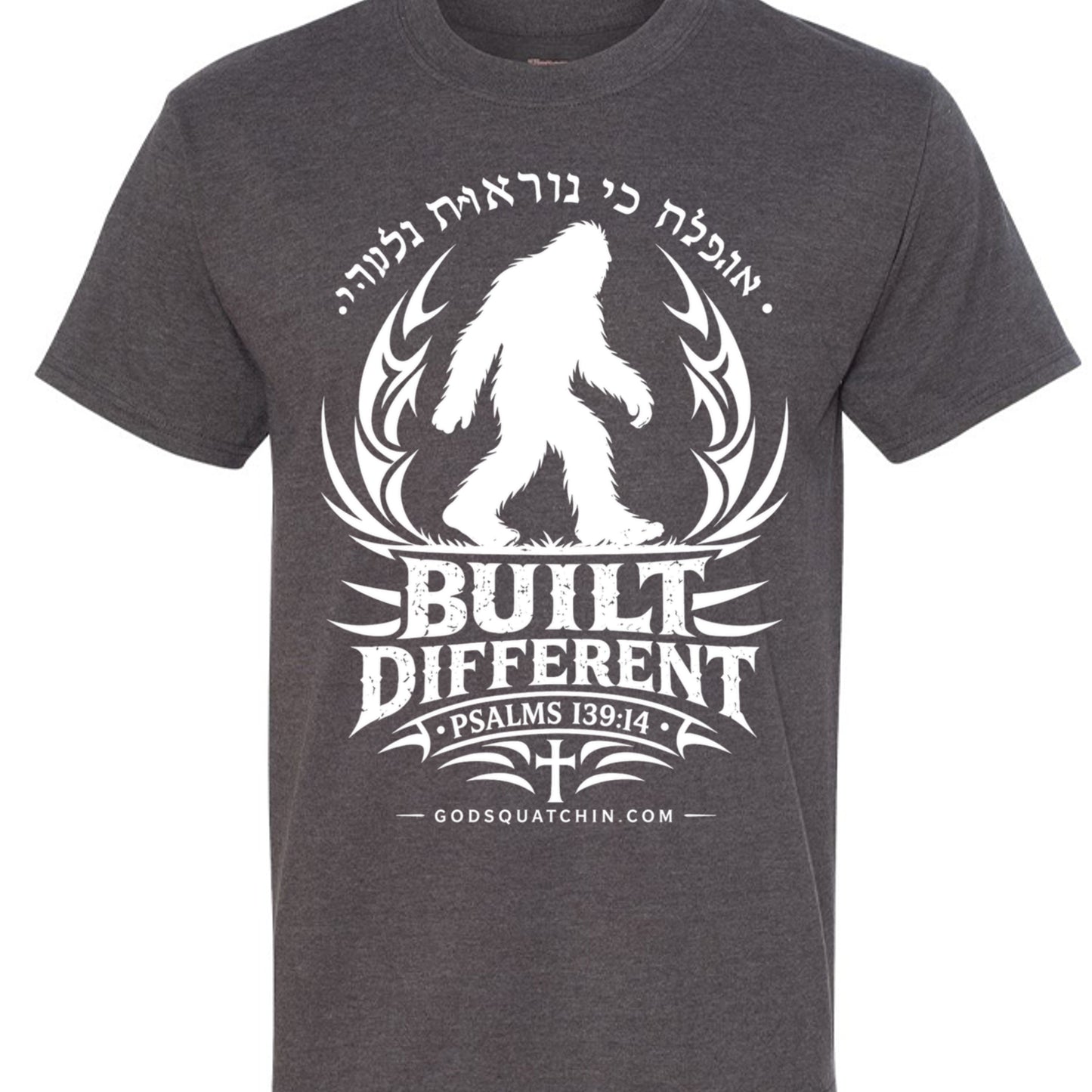 CHARCOAL HEATHER - 518T - FRONT