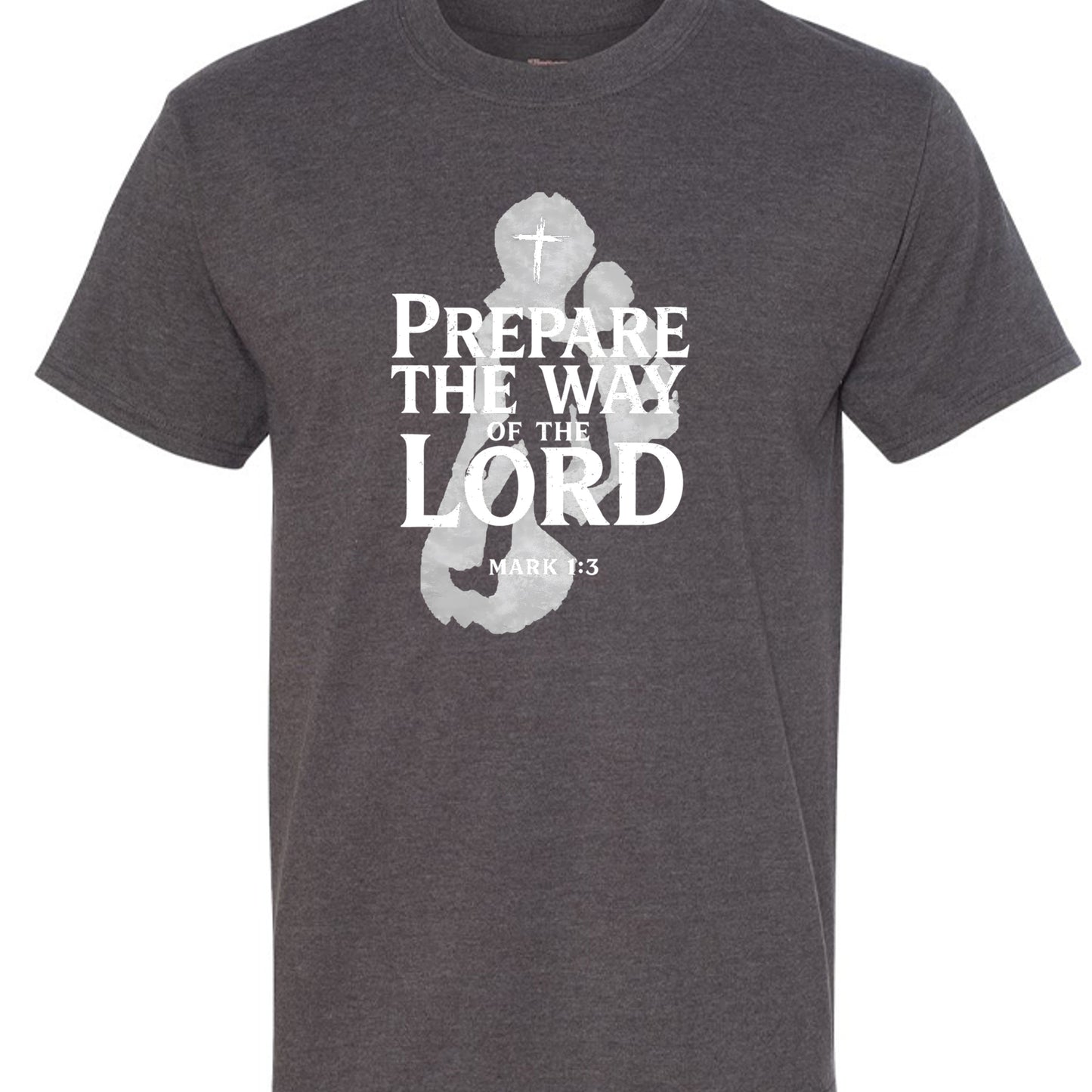CHARCOAL HEATHER - 518T - FRONT