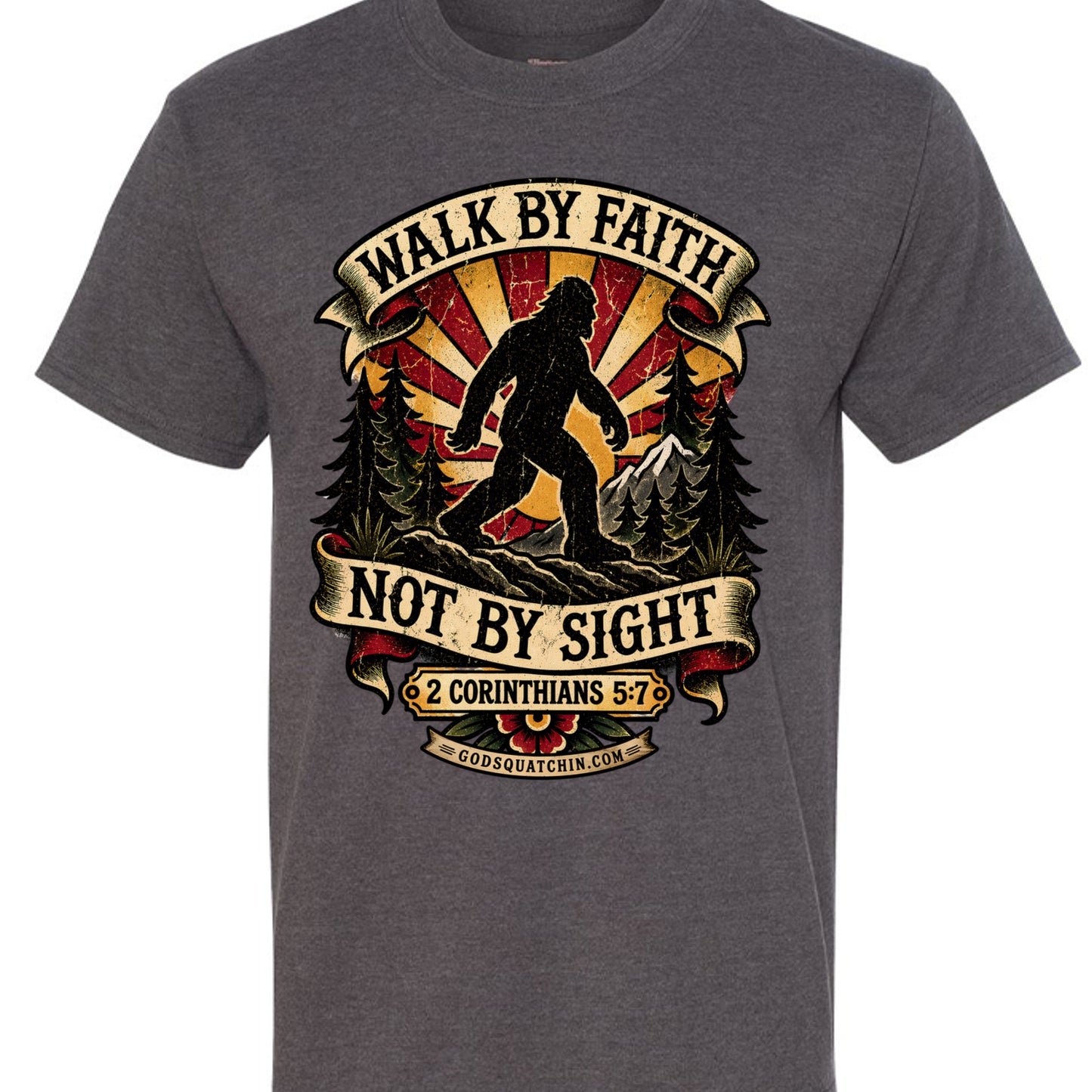 CHARCOAL HEATHER - 518T - FRONT