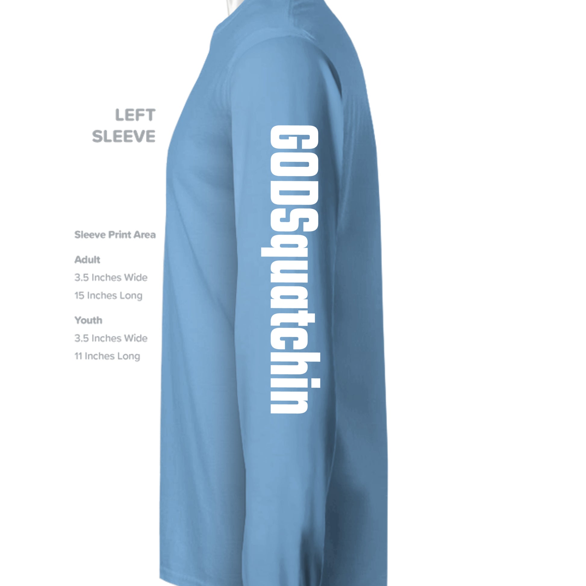 Carolina Blue - ST350LS - SLEEVE_LEFT