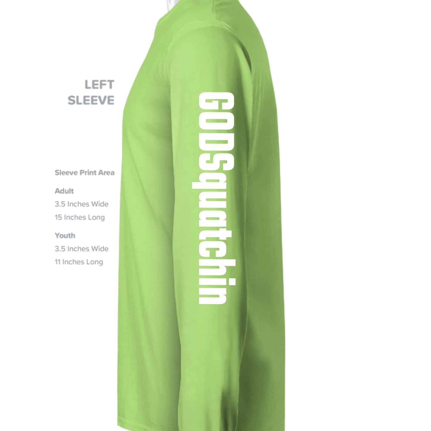Lime Shock - ST350LS - SLEEVE_LEFT