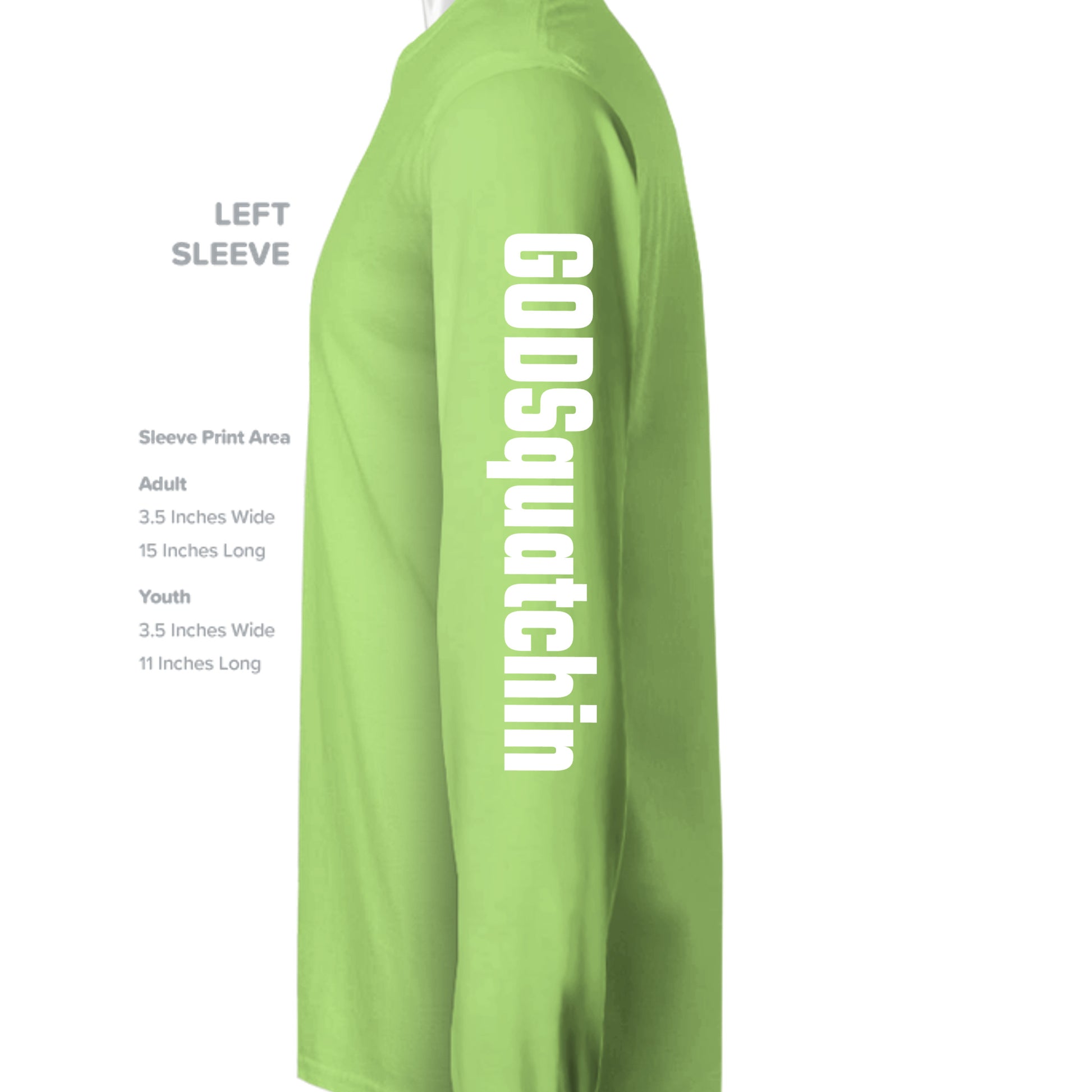 Lime Shock - ST350LS - SLEEVE_LEFT